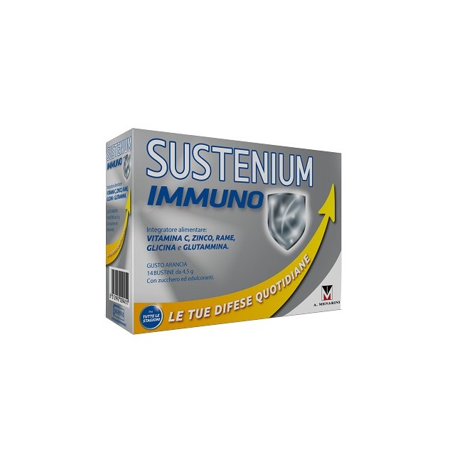 Sustenium Immuno Energy Integratore Alimentare 14 Bustine Sustenium Immuno Energy Integratore Alimentare 14 Bustine