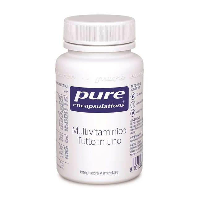 PURE ENCAPSULATIONS MULTIVITAMINICO TUTTO IN UNO 30 CAPSULE PURE ENCAPSULATIONS MULTIVITAMINICO TUTTO IN UNO 30 CAPSULE