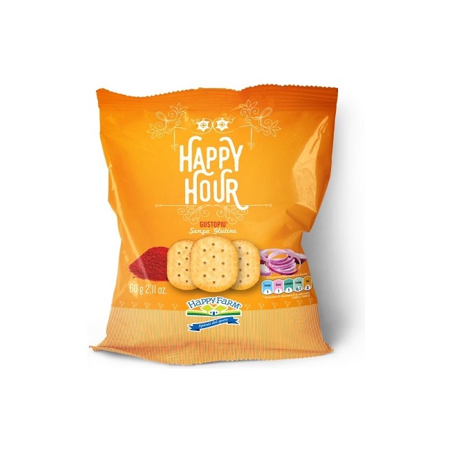 HAPPY FARM HAPPY HOUR GUSTO PIU' 60 G HAPPY FARM HAPPY HOUR GUSTO PIU' 60 G