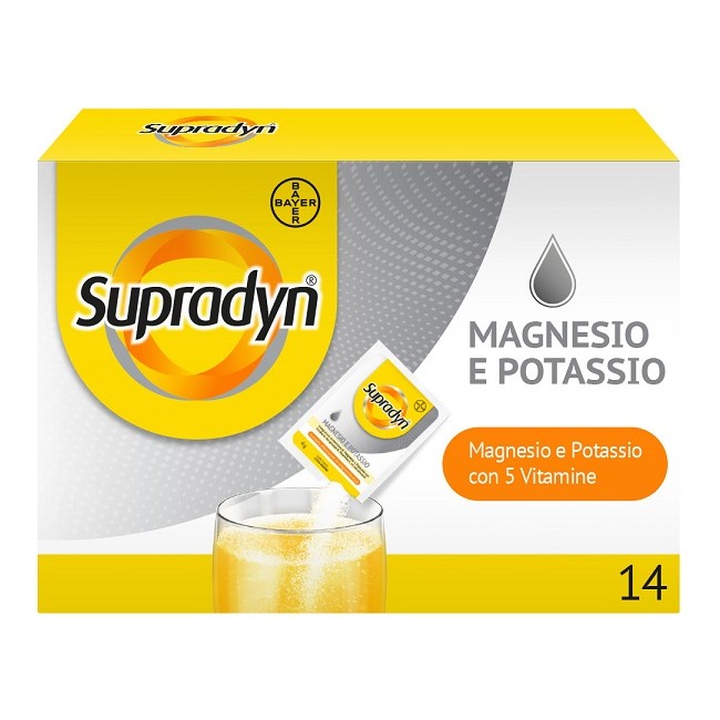 SUPRADYN MAGNESIO POTASSIO SENZA ZUCCHERO 14 BUSTINE 4 G SUPRADYN MAGNESIO POTASSIO SENZA ZUCCHERO 14 BUSTINE 4 G