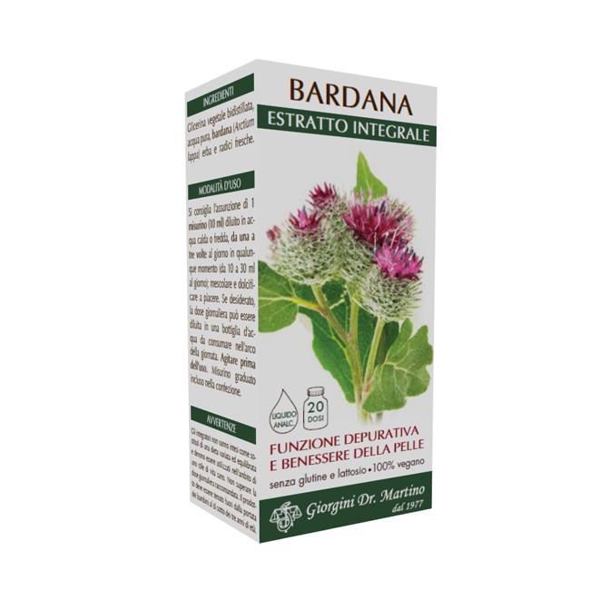 BARDANA ESTRATTO INTEGRALE 200 ML BARDANA ESTRATTO INTEGRALE 200 ML