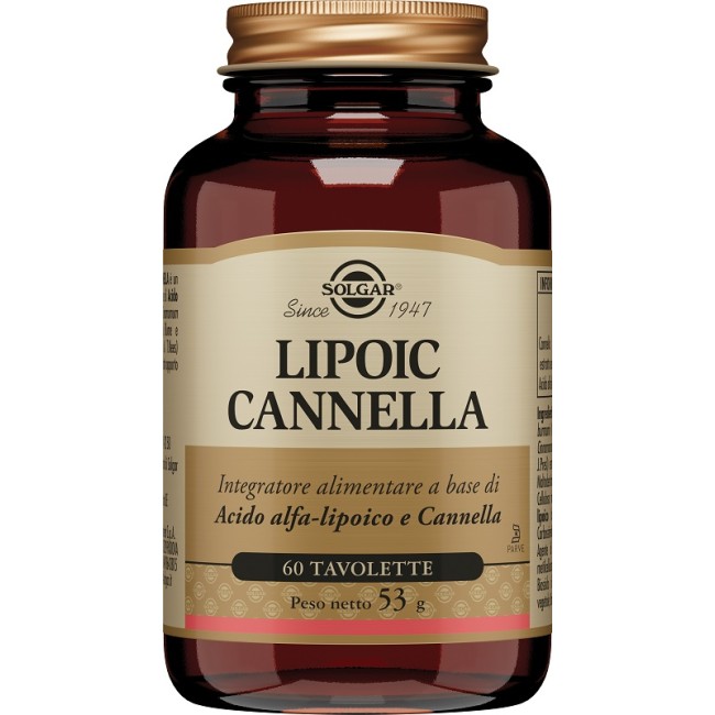 LIPOIC CANNELLA 60 TAVOLETTE LIPOIC CANNELLA 60 TAVOLETTE