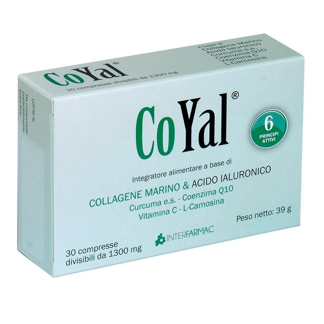 COYAL 30 COMPRESSE 1300 MG COYAL 30 COMPRESSE 1300 MG