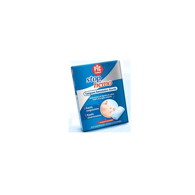 TAMPONE EMOSTATICO STERILE STOP HEMO 5BUSTE TAMPONE EMOSTATICO STERILE STOP HEMO 5BUSTE