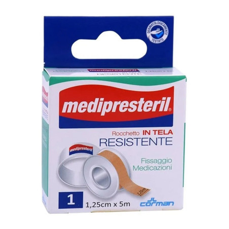 Cerotto In Rocchetto Medipresteril In Tela Resistente M5x1,25cm