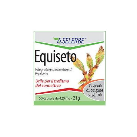 EQUISETO ESTRATTO SECCO TITOLATO 50 CAPSULE EQUISETO ESTRATTO SECCO TITOLATO 50 CAPSULE