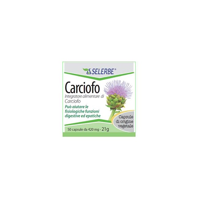 CARCIOFO ESTRATTO SECCO TITOLATO 50 CAPSULE CARCIOFO ESTRATTO SECCO TITOLATO 50 CAPSULE