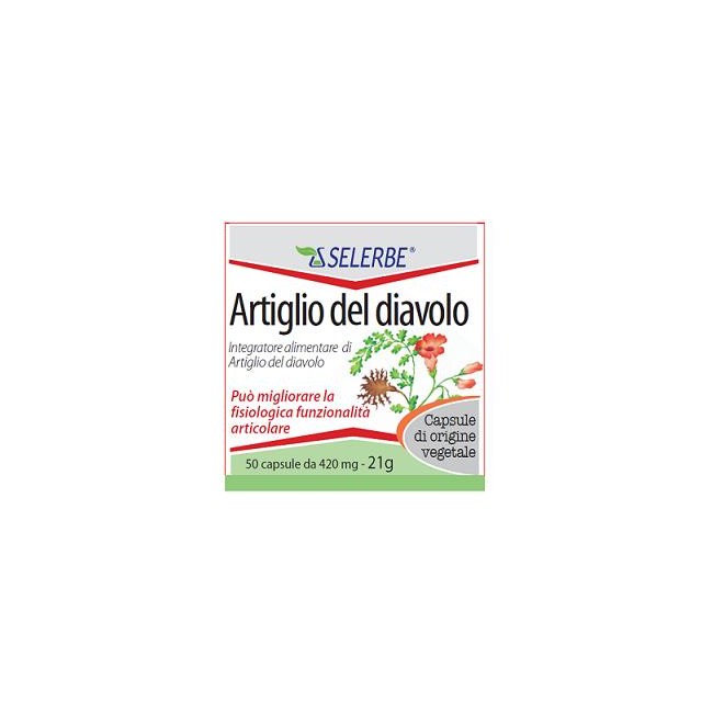 ARTIGLIO DEL DIAVOLO ESTRATTO SECCO TITOLATO 50 CAPSULE ARTIGLIO DEL DIAVOLO ESTRATTO SECCO TITOLATO 50 CAPSULE