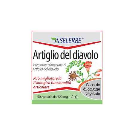 ARTIGLIO DEL DIAVOLO ESTRATTO SECCO TITOLATO 50 CAPSULE