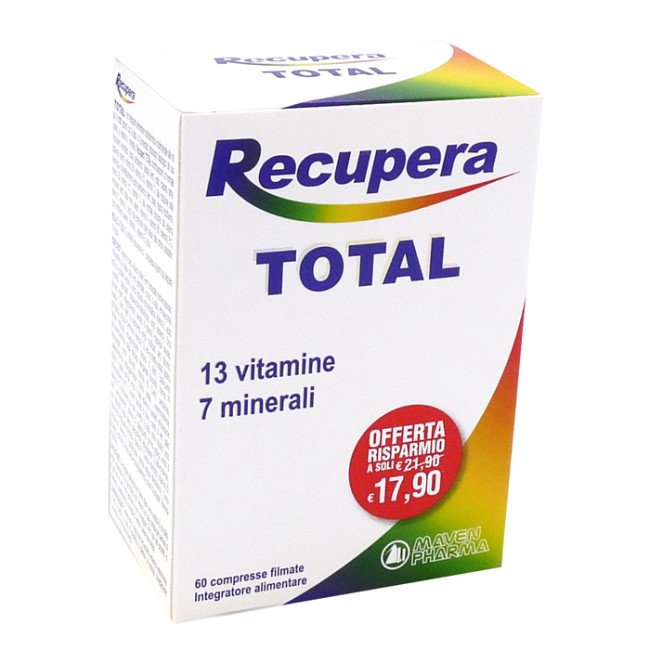RECUPERA TOTAL 60 COMPRESSE RECUPERA TOTAL 60 COMPRESSE