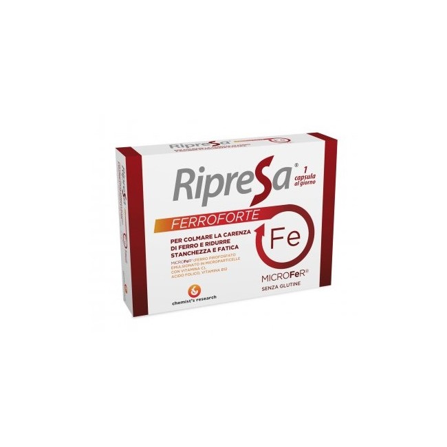 RIPRESA FERROFORTE 20 CAPSULE RIPRESA FERROFORTE 20 CAPSULE