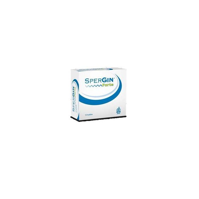 Confezione da 12 bustine di Spergin Forte integratore per aumentare la fertilità maschile Confezione da 12 bustine di Spergin Forte integratore per aumentare la fertilità maschile
