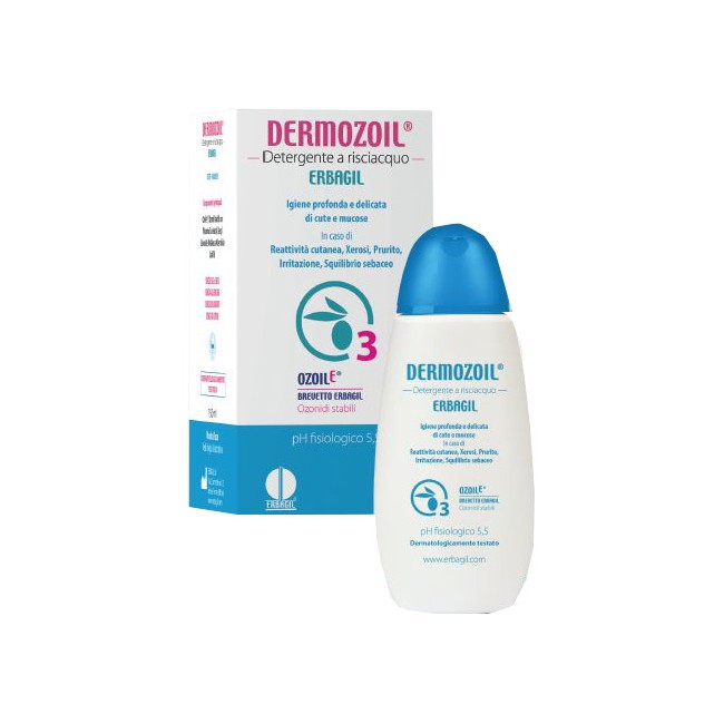 DERMOZOIL DETERGENTE A RISCIACQUO 150 ML DERMOZOIL DETERGENTE A RISCIACQUO 150 ML