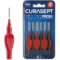 Curasept Proxi T12 Rosso-red 6 Pezzi