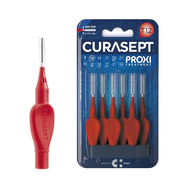 Curasept Proxi T12 Rosso-red 6 Pezzi