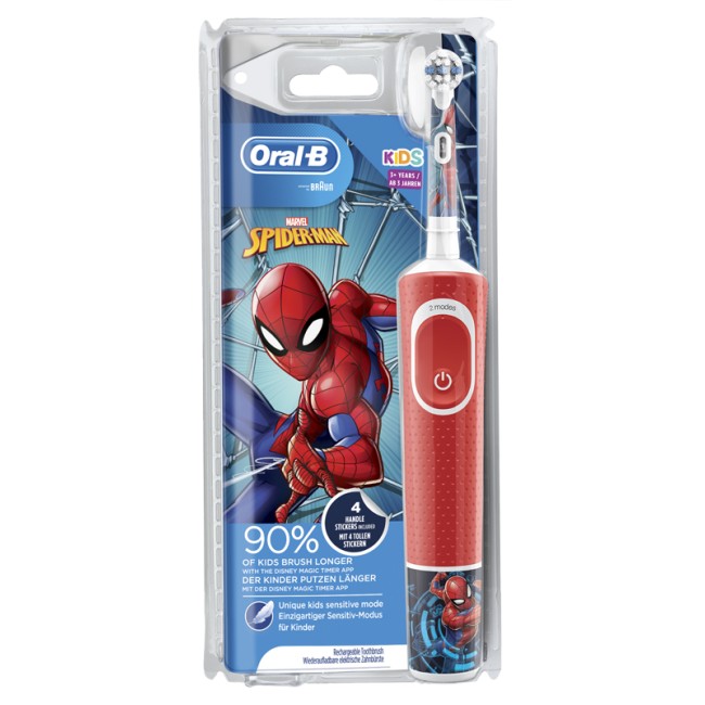 ORALB VITALITY KIDS SPIDERMAN SPAZZOLINO ELETTRICO ORALB VITALITY KIDS SPIDERMAN SPAZZOLINO ELETTRICO