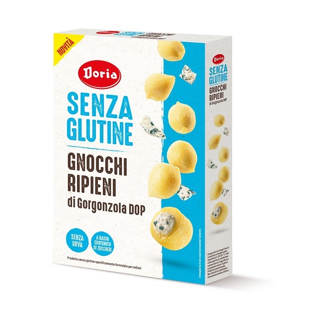 DORIA GNOCCHI RIPIENI DI GORGONZOLA DOP 400 G DORIA GNOCCHI RIPIENI DI GORGONZOLA DOP 400 G