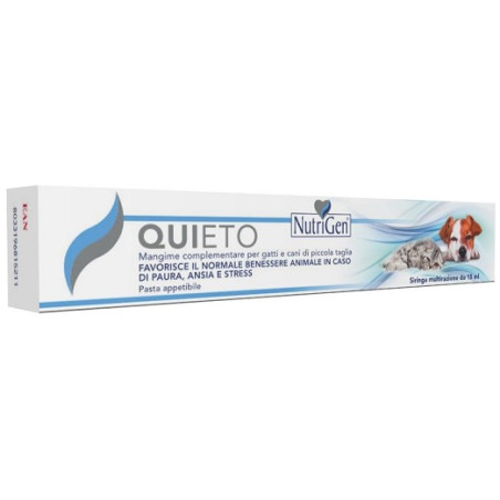 NUTRIGEN QUIETO PASTA CANI/GATTI 15 ML NUTRIGEN QUIETO PASTA CANI/GATTI 15 ML