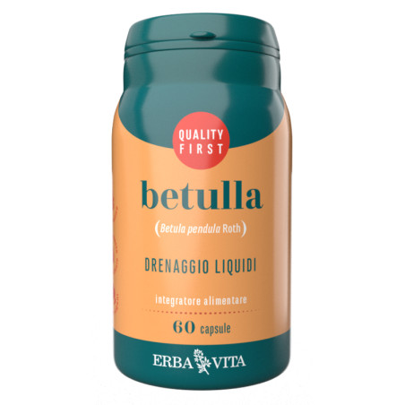 Confezione da 60 capsule di Erba Vita Betulla, integratore per cellulite e ritenzione idrica. Confezione da 60 capsule di Erba Vita Betulla, integratore per cellulite e ritenzione idrica.