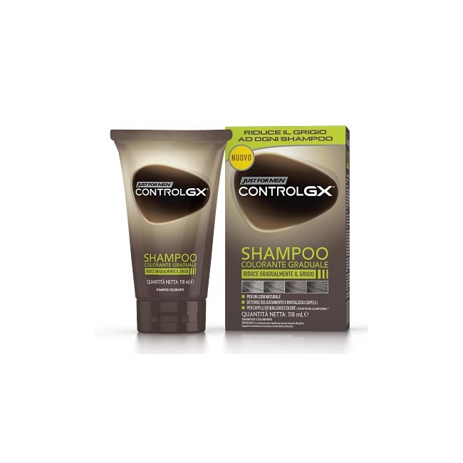 JUST FOR MEN CONTROL GX SHAMPOO COLORANTE GRADUALE 150 ML JUST FOR MEN CONTROL GX SHAMPOO COLORANTE GRADUALE 150 ML
