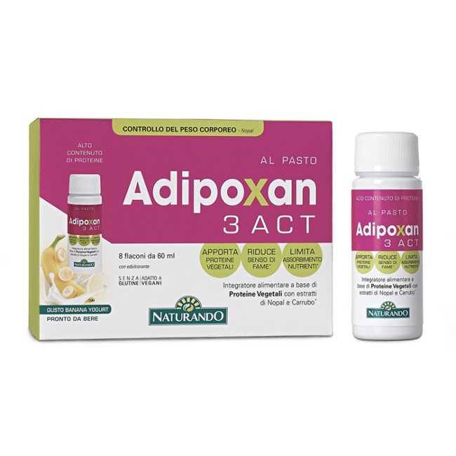 ADIPOXAN 3 ACT 8 FLACONI DA 60 ML ADIPOXAN 3 ACT 8 FLACONI DA 60 ML