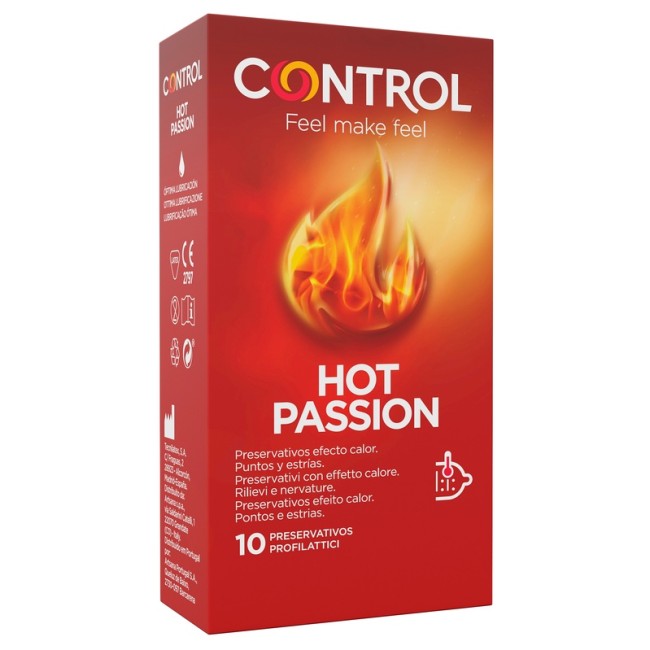 CONTROL HOT PASSION 10 PEZZI CONTROL HOT PASSION 10 PEZZI