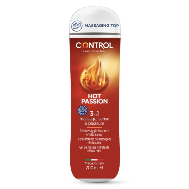 CONTROL HOT PASSION MASSAGE GEL 3 IN 1 CONTROL HOT PASSION MASSAGE GEL 3 IN 1