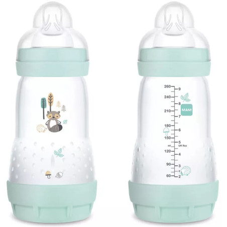 Mam Biberon Easy Start 260 Ml 2+ Tettarella 2 Maschio 2 Pezzi Mam Biberon Easy Start 260 Ml 2+ Tettarella 2 Maschio 2 Pezzi