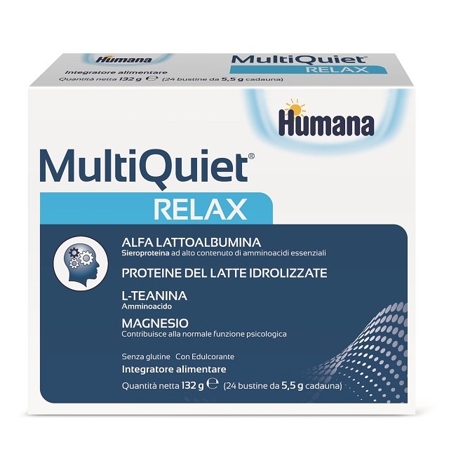 HUMANA MULTIQUIET RELAX 24 BUSTINE HUMANA MULTIQUIET RELAX 24 BUSTINE