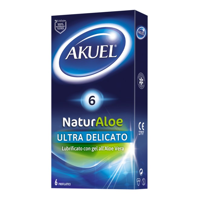 AKUEL NATURALOE PRESERVATIVI 6 PEZZI AKUEL NATURALOE PRESERVATIVI 6 PEZZI