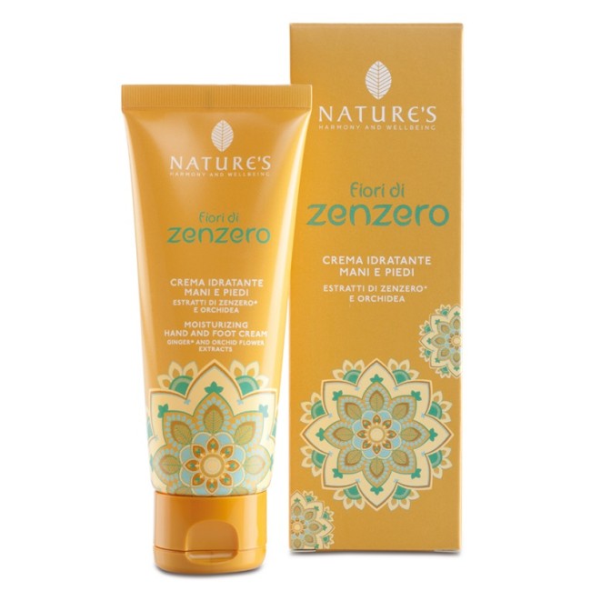 NATURES FIORI DI ZENZERO CREMA IDRATANTE MANI E PIEDI 75 ML