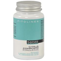 Flacone da 70 capsule di Sodini Citrus Composto, integratore per perdere peso.