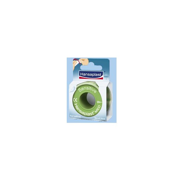 CEROTTO ROCCHETTO HANSAPLAST SENSITIVE 5MX2,50CM 1 PEZZO CEROTTO ROCCHETTO HANSAPLAST SENSITIVE 5MX2,50CM 1 PEZZO