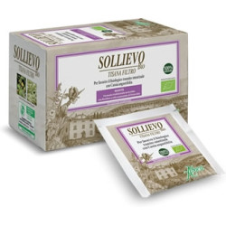 Confezione da 20 filtri di Aboca Sollievo Bio Tisana, integratore per migliorare la digestione.