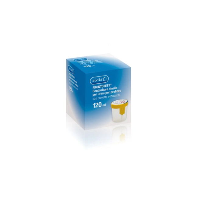 Contenitore Urine Alvita Prontotest Prelievo Sottovuoto 120 Ml 1 Pezzo
