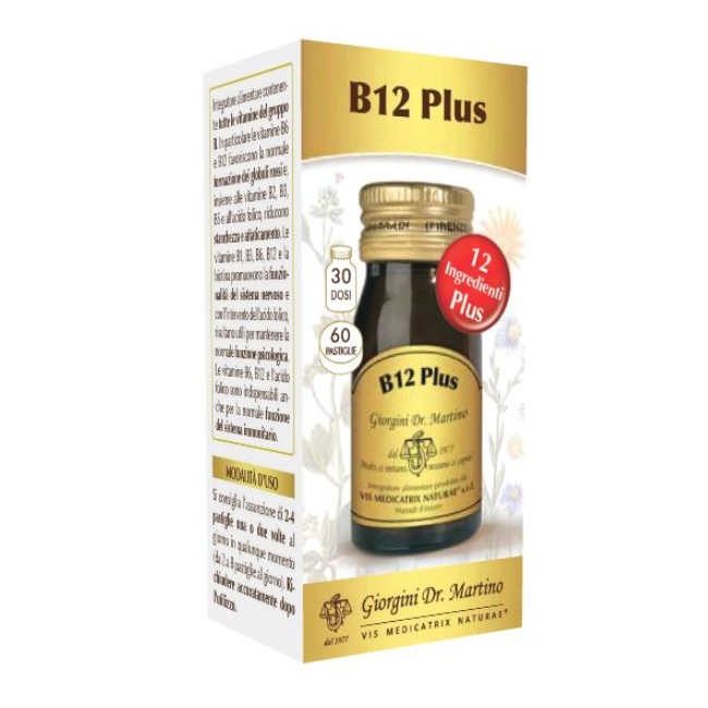 B12 PLUS 60 PASTIGLIE B12 PLUS 60 PASTIGLIE