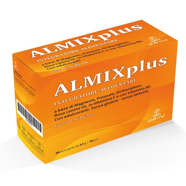 ALMIX PLUS 20 STICK PACK GUSTO AGRUMI ALMIX PLUS 20 STICK PACK GUSTO AGRUMI