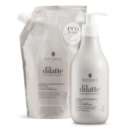 NATURES DILATTE SAPONE LIQUITO MANI/VISO 400 ML