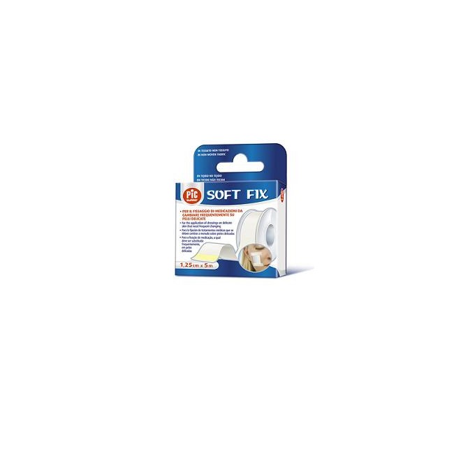 CEROTTO IN ROCCHETTO PIC SOFT FIX TESSUTO NON TESSUTO 5X914 CM 1 PEZZO CEROTTO IN ROCCHETTO PIC SOFT FIX TESSUTO NON TESSUTO 5X914 CM 1 PEZZO