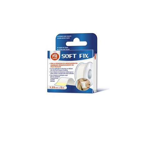 CEROTTO IN ROCCHETTO PIC SOFT FIX TESSUTO NON TESSUTO 5X914 CM 1 PEZZO