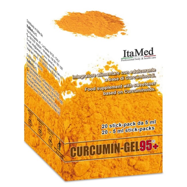 CURCUMIN GEL 95+ 20 BUSTINE STICK PACK MONODOSE DA 5 ML AROMA LAMPONE CURCUMIN GEL 95+ 20 BUSTINE STICK PACK MONODOSE DA 5 ML AROMA LAMPONE