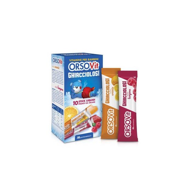 ORSOVIT GHIACCIOLOSI 10 STICK DA 25 ML ORSOVIT GHIACCIOLOSI 10 STICK DA 25 ML