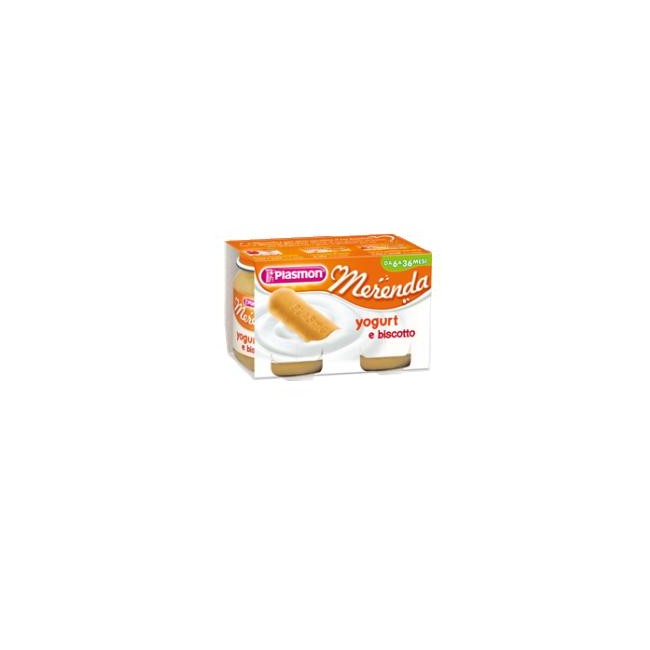 PLASMON OMOGENEIZZATO YOGURT BISCOTTO 120 G X 2 PEZZI PLASMON OMOGENEIZZATO YOGURT BISCOTTO 120 G X 2 PEZZI