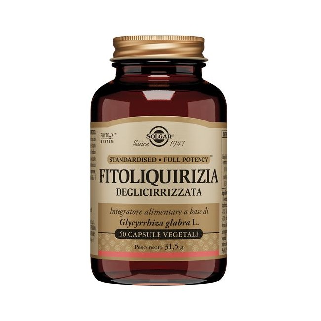 FITOLIQUIRIZIA DEGLICIRIZZATA 60 CAPSULE VEGETALI FITOLIQUIRIZIA DEGLICIRIZZATA 60 CAPSULE VEGETALI