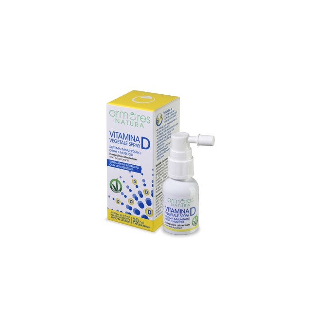 ARMORES NATURA VITAMINA D VEGETALE SPRAY 20 ML ARMORES NATURA VITAMINA D VEGETALE SPRAY 20 ML