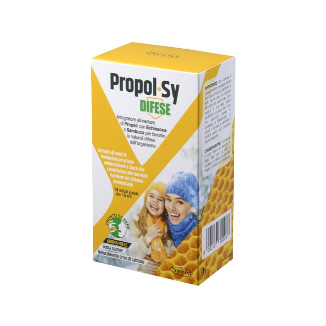 PROPOL SY DIFESE SYR 14 PEZZI 210 ML PROPOL SY DIFESE SYR 14 PEZZI 210 ML