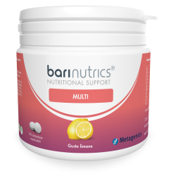 Confezione da 90 compresse di metagenics Barinutrics Multi, integratore di vitamine e minerali.