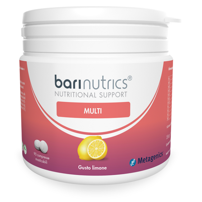 Confezione da 90 compresse di metagenics Barinutrics Multi, integratore di vitamine e minerali. Confezione da 90 compresse di metagenics Barinutrics Multi, integratore di vitamine e minerali.