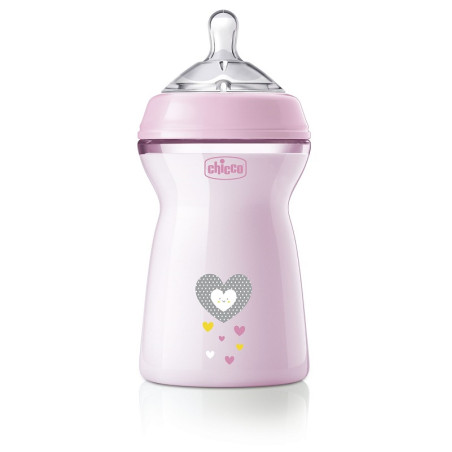 Chicco Biberon Nat Feel Pp 6m+ 330 Ml Bimba Chicco Biberon Nat Feel Pp 6m+ 330 Ml Bimba