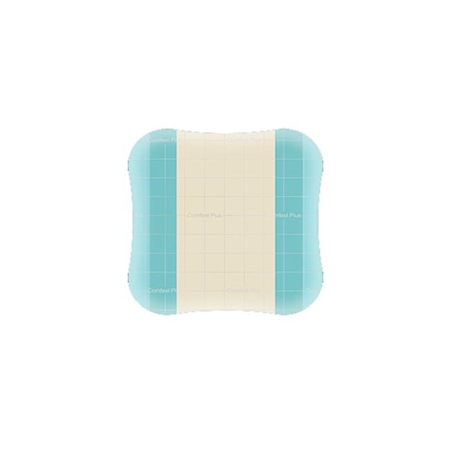 MEDICAZIONE SPECIALE ATTIVA CON IDROCOLLOIDE CON BORDI SMUSSATI COMFEEL PLUS 20X20 CM 5 PEZZI MEDICAZIONE SPECIALE ATTIVA CON IDROCOLLOIDE CON BORDI SMUSSATI COMFEEL PLUS 20X20 CM 5 PEZZI